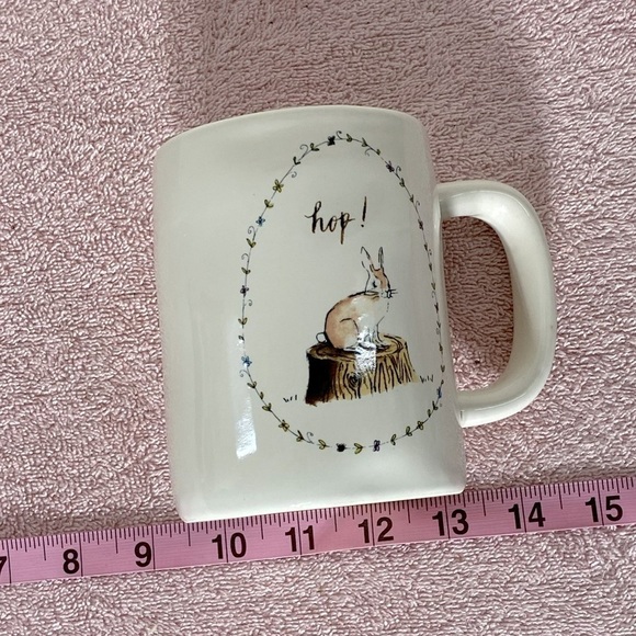 Rae Dunn Artisan Collection Hop! Bunny Rabbit Mug - Picture 9 of 9